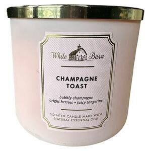 White Barn Bath and Body Works Champagne Toast Three Wick Candle 14.5 oz